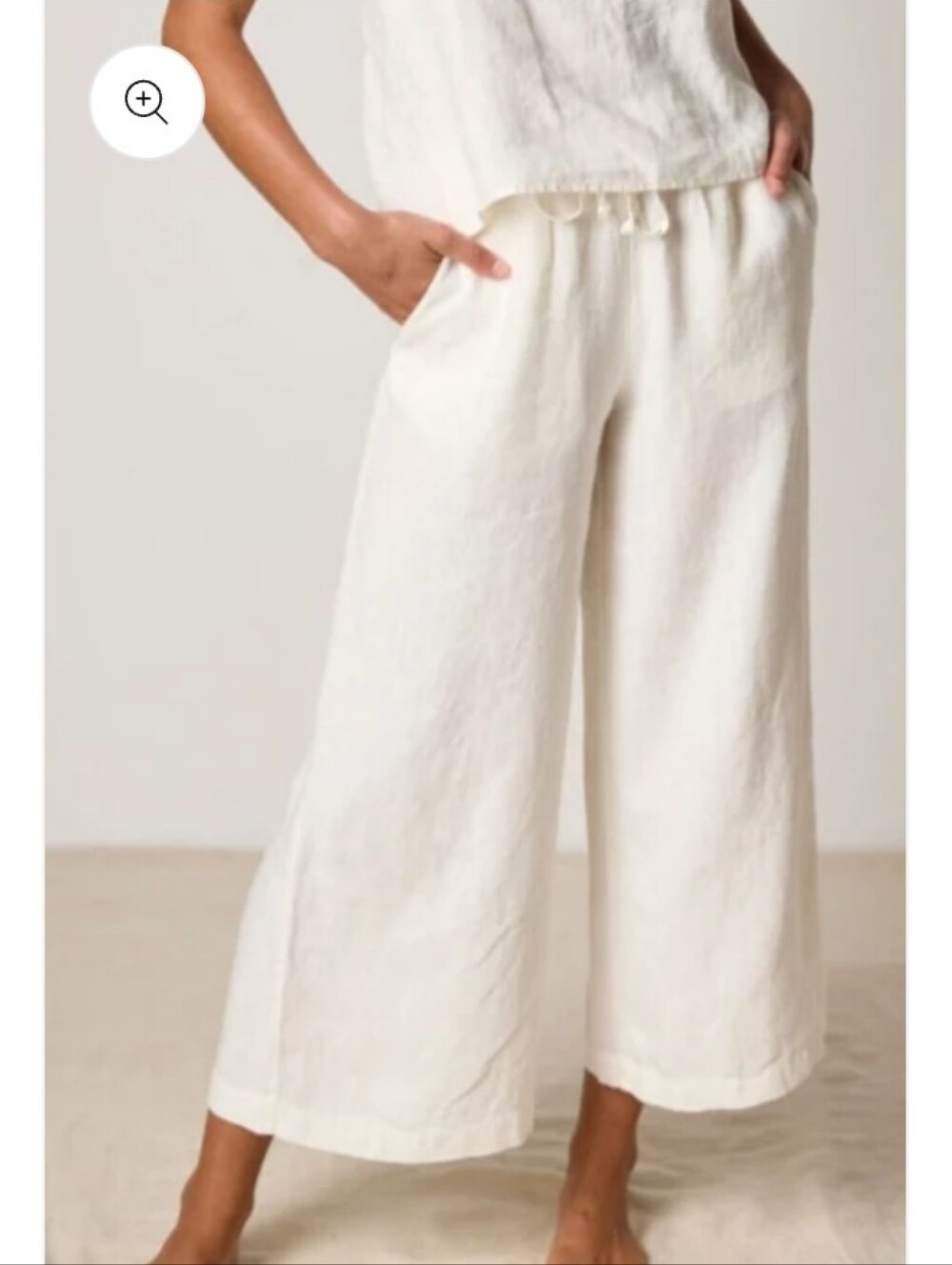 Isabella V Bella Belgian Linen Pant